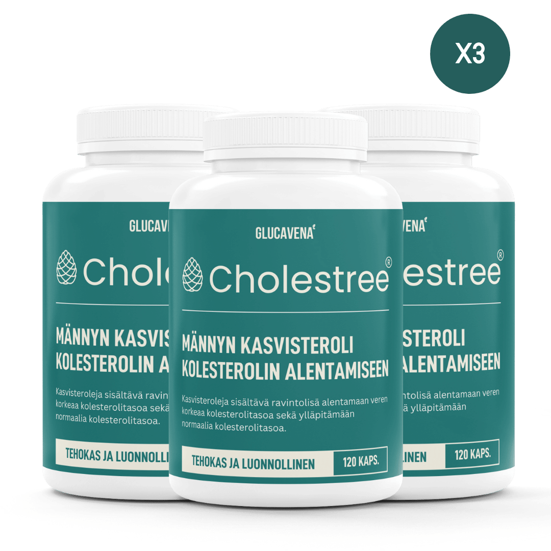 Kolestree, triplapack, planterol-kapslar för att sänka kolesterol
